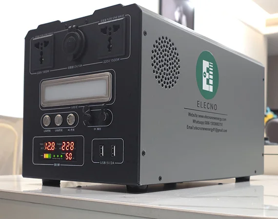 800W portable power station