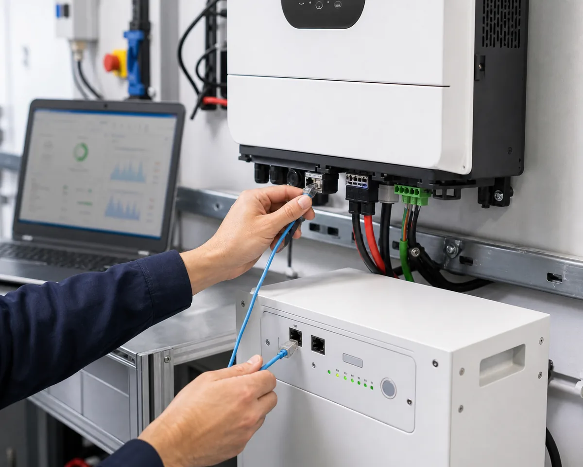 CAN RS485 solar battery inverter compatibility