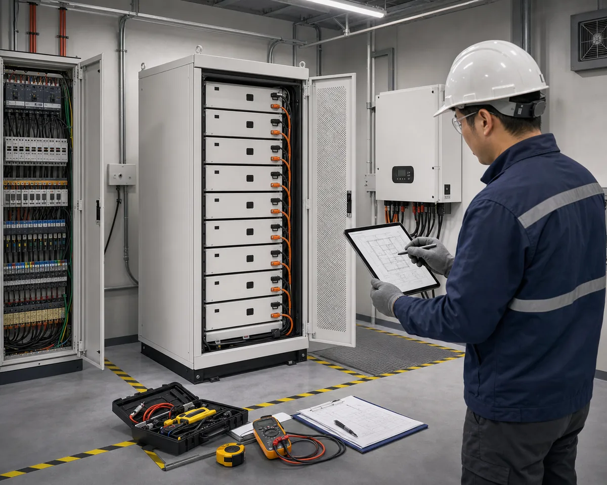 C&I ESS site survey checklist before battery storage quote
