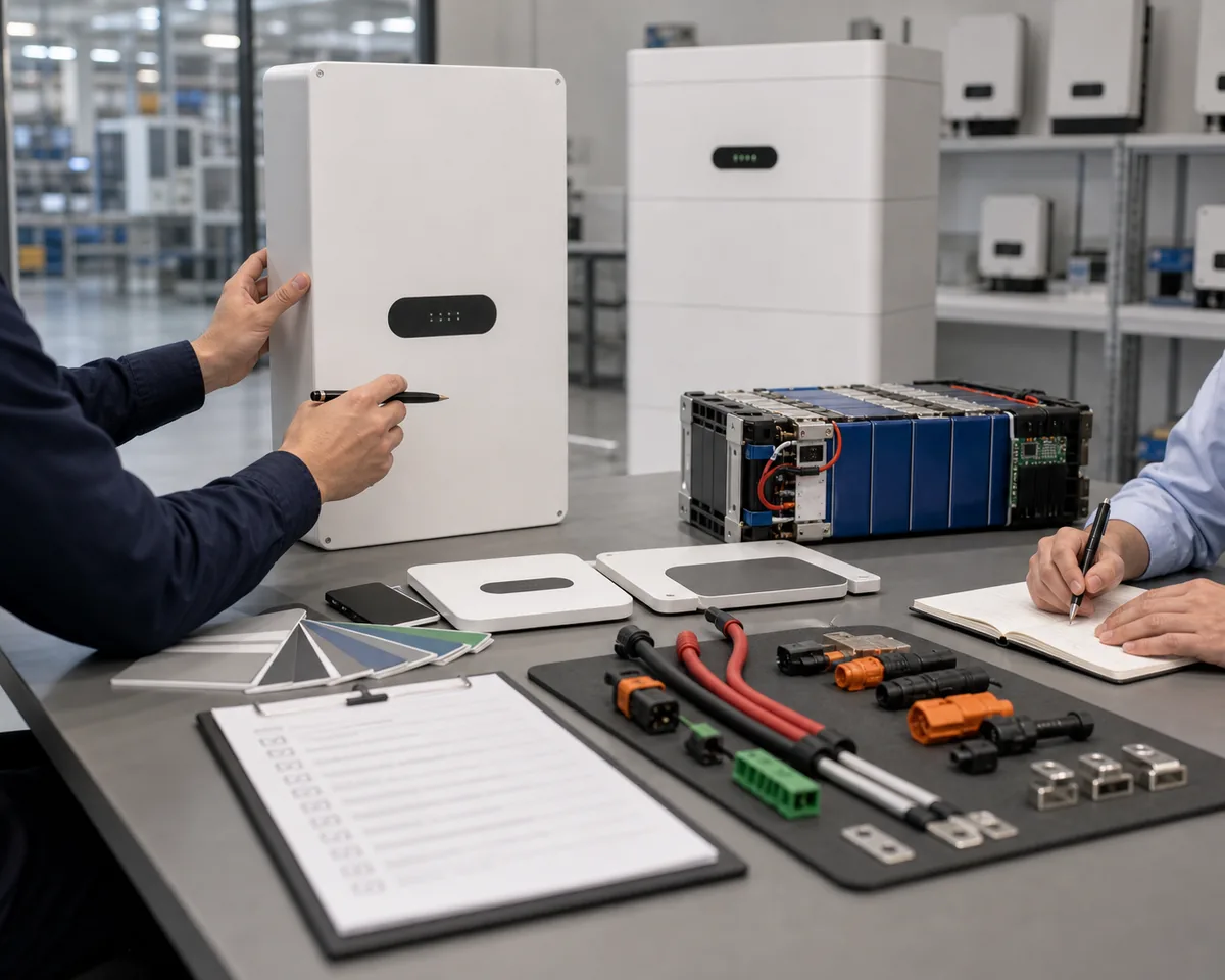 OEM LiFePO4 battery supplier private-label home storage checklist