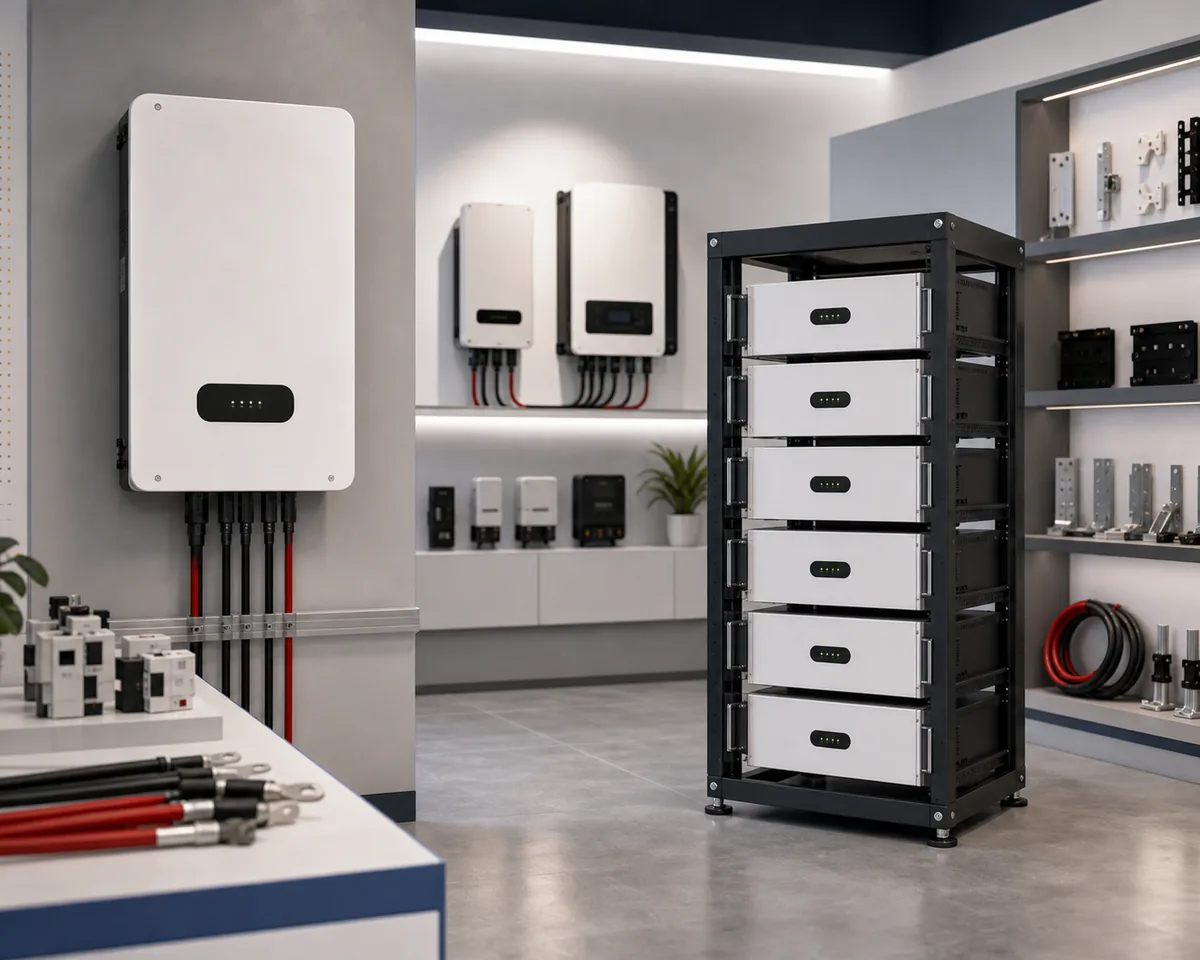 Wall-mounted vs rack-mounted LiFePO4 batteries image