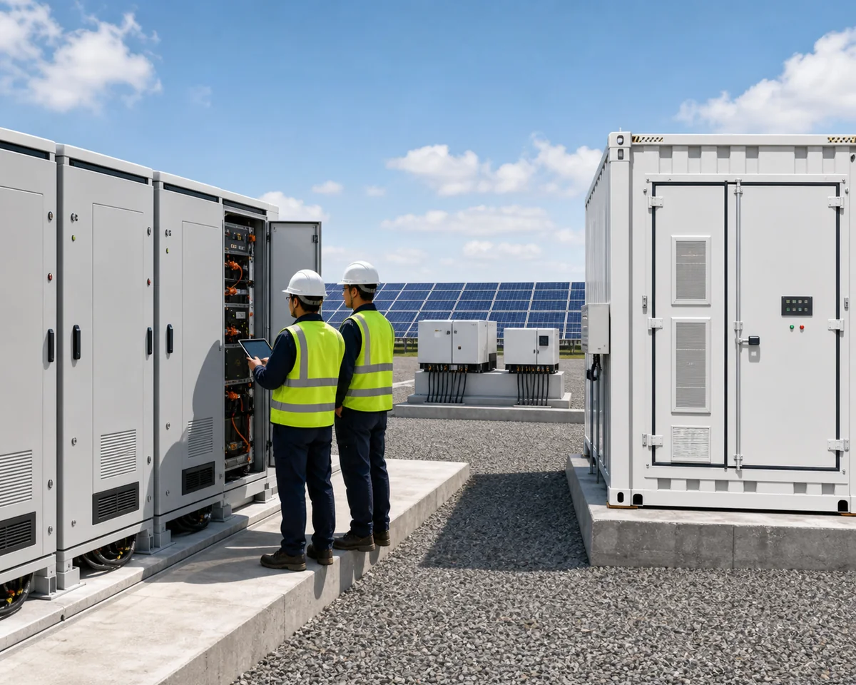 C&I Battery Cabinet vs Container BESS Site Comparison