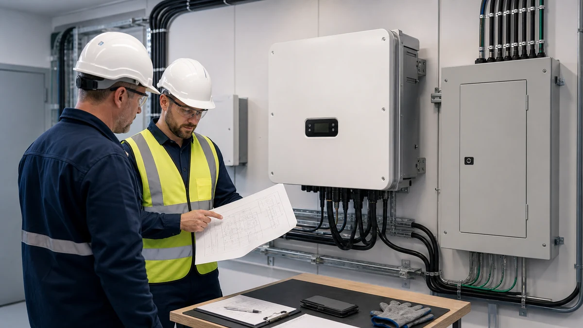 18kW Three-Phase Inverter Installation Checklist